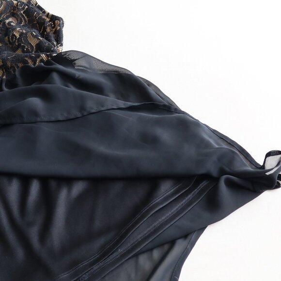 Target Xhilaration Black Lace High Low Dress - Picture 6 of 8